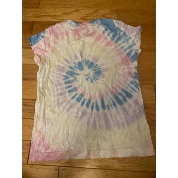 Rivet & Thread women's light tie dye short sleeve cotton blend t-shirt sz small - Picture 6 of 8